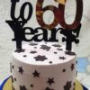 7dadddd1-96fa-44a7-b068-b3cf31b1dd09 Cake topper 60 years - Bubbly Decors