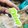 88EE69F5-3445-4275-AB21-8FCCE2823752-pichi name keychain - Bubbly Decors