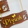 9cf19fe1-7892-4cbf-a980-5f47a036a594-pichi lord venkateswara themed name board - Bubbly Decors