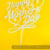 FullSizeRender_123 Mothers day cake topper white - Bubbly Decors