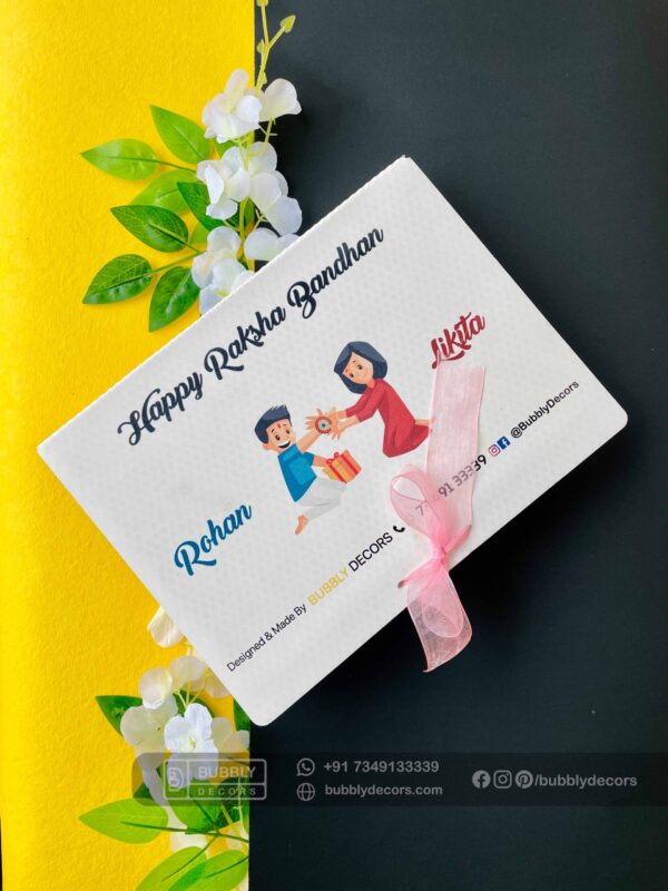 FullSizeRender_2 Reel Frame Rakhi Combo - Bubbly Decors
