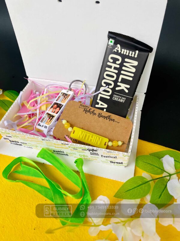 FullSizeRender_25 Keychain Rakhi Combo - Bubbly Decors