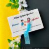 Alphabets magnets Rakhi Combo Hamper - Bubbly Decors