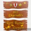 FullSizeRender_74 Name board wood 3 steps Venkateswara theme - Bubbly Decors
