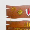FullSizeRender_84 Name board wood 3 steps Venkateswara theme - Bubbly Decors