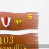 FullSizeRender_85 Name board wood 3 steps Venkateswara theme - Bubbly Decors