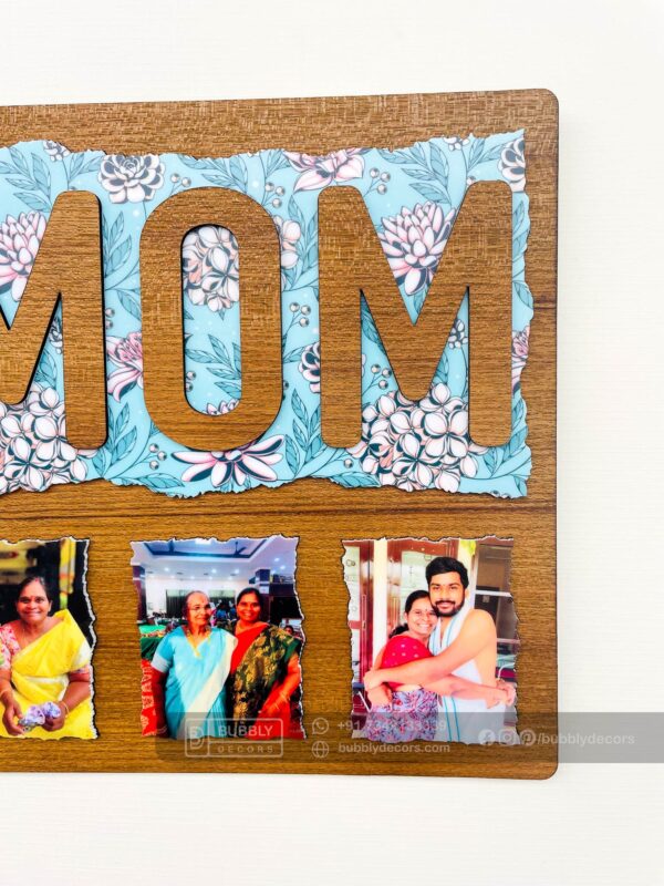 FullSizeRender_98 Mom wood photo frame - Bubbly Decors