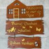 IMG_0044-pichi name board welcome nest - Bubbly Decors