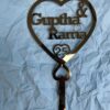 IMG_0238-pichi cake topper couple double heart - Bubbly Decors
