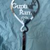 IMG_0251-pichi cake topper couple double heart silver - Bubbly Decors