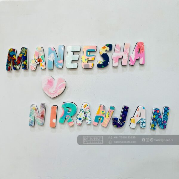 IMG_1003 Alphabet Magnets - Bubbly Decors
