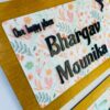 IMG_1432-pichi pattern name board - Bubbly Decors