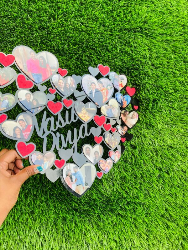 IMG_1703-pichi Heart collage Frame - Bubbly Decors