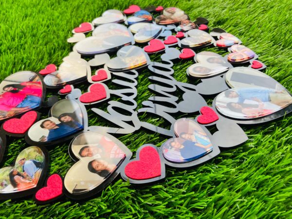 IMG_1704-pichi Heart collage Frame - Bubbly Decors