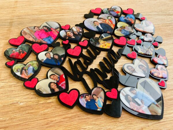 IMG_1749-pichi Heart collage Frame - Bubbly Decors