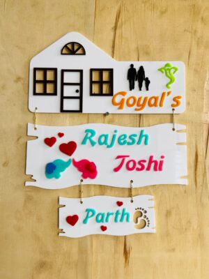 IMG_2375-pichi Name Board Family Acrylic - Bubbly Decors