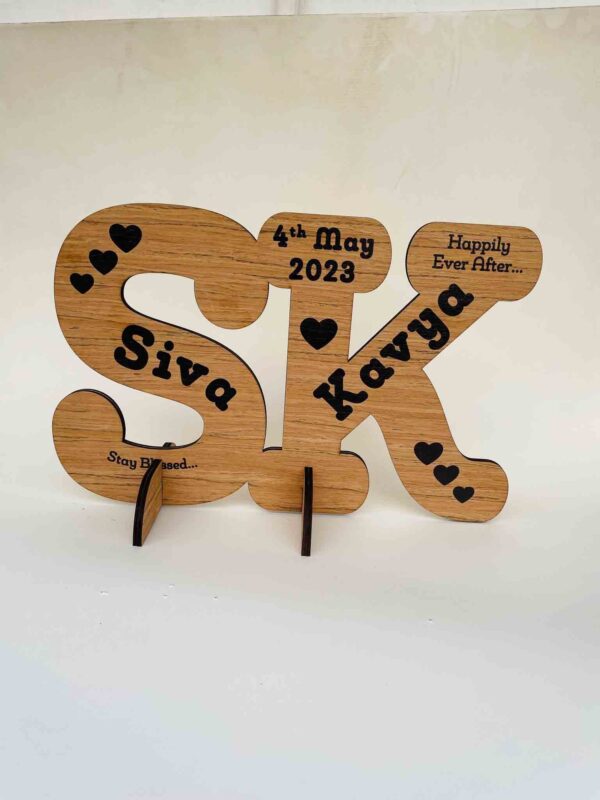 IMG_2376 Wooden logo for couples - Bubbly Decors
