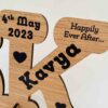 IMG_2378 Wooden logo for couples - Bubbly Decors