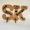 IMG_2380 Wooden logo for couples - Bubbly Decors