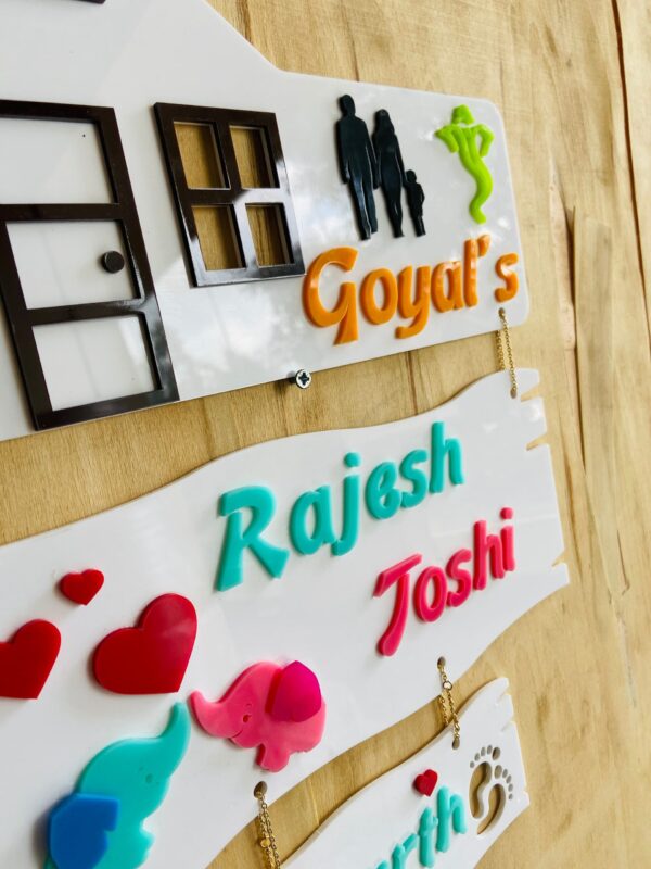 IMG_2385-pichi Name Board Family Acrylic - Bubbly Decors