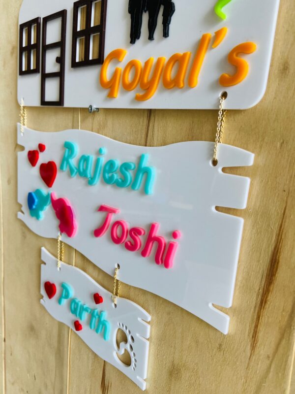 IMG_2386-pichi Name Board Family Acrylic - Bubbly Decors