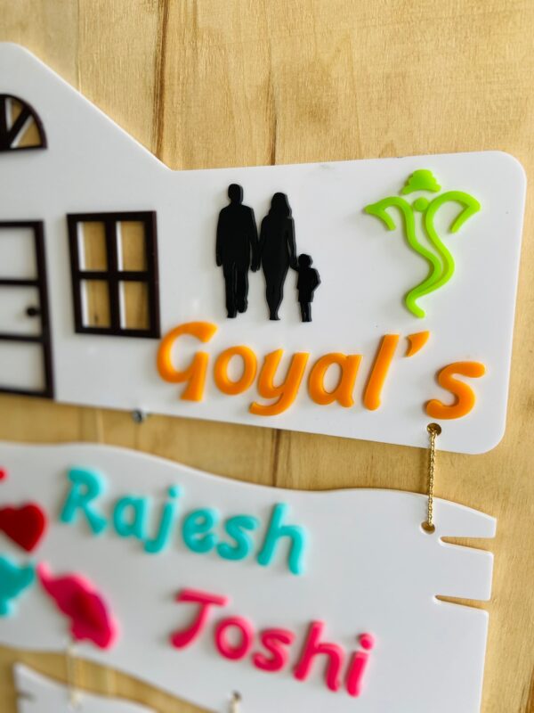 IMG_2392-pichi Name Board Family Acrylic - Bubbly Decors