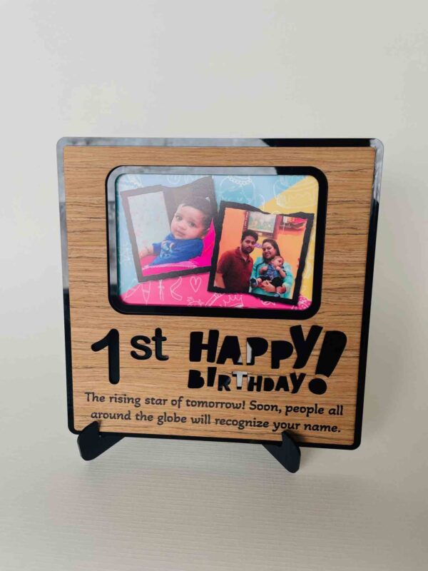 IMG_2416 Desk birthday frame - Bubbly Decors