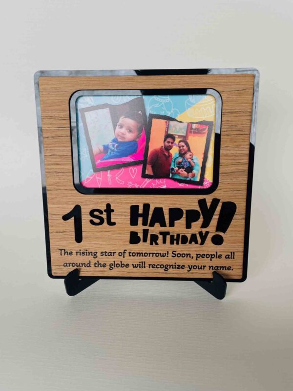 IMG_2419 Desk birthday frame - Bubbly Decors
