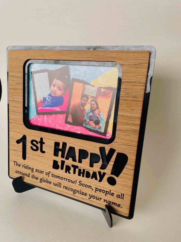 IMG_2420 Desk birthday frame - Bubbly Decors