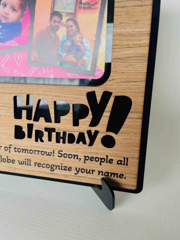 IMG_2423 Desk birthday frame - Bubbly Decors