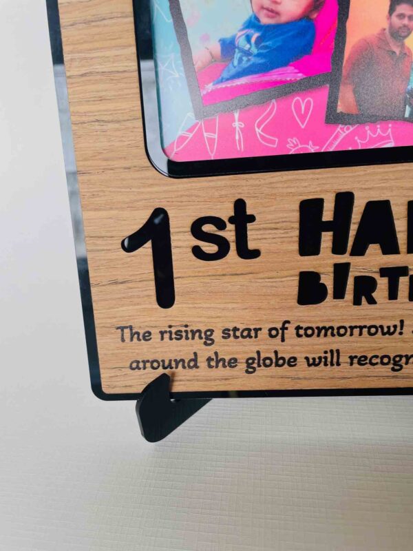 IMG_2424 Desk birthday frame - Bubbly Decors