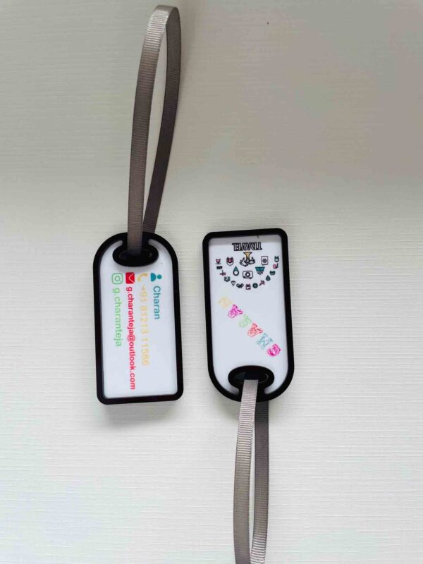 IMG_2439 Luggage tag with details - Bubbly Decors
