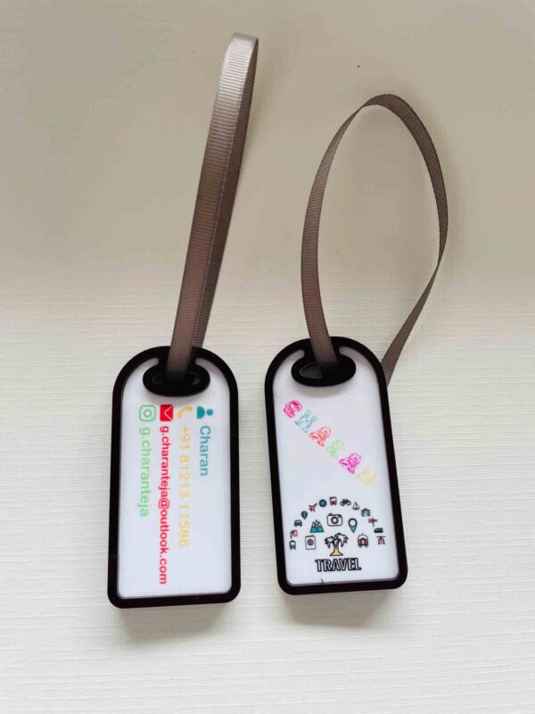 IMG_2441 Luggage tag with details - Bubbly Decors