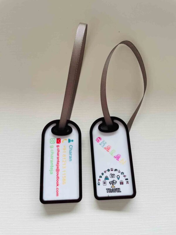 IMG_2442 Luggage tag with details - Bubbly Decors