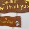 IMG_2611-pichi_99c4748f-3a50-4d10-8e8d-9ad31129bb91 lord venkateswara themed name board - Bubbly Decors