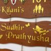 IMG_2612-pichi_5da197af-4993-476b-96fe-1c2e1f79cecd lord venkateswara themed name board - Bubbly Decors