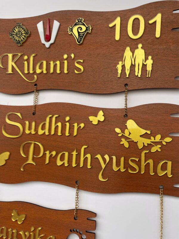 IMG_2612-pichi_5da197af-4993-476b-96fe-1c2e1f79cecd lord venkateswara themed name board - Bubbly Decors