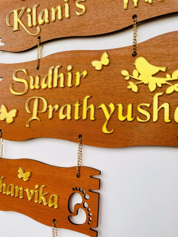 IMG_2615-pichi_9f377ee3-974c-4bf9-bc4d-9cd75c14a27d lord venkateswara themed name board - Bubbly Decors