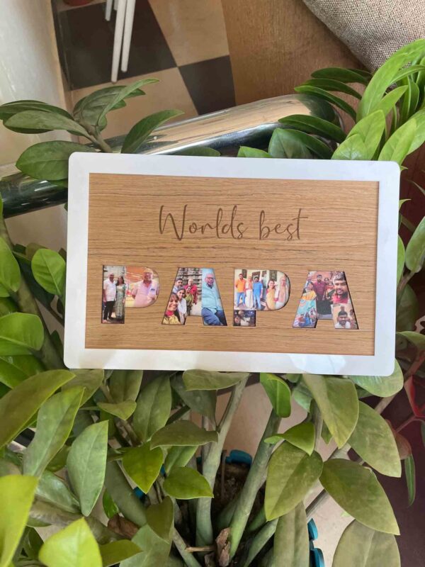 IMG_2733 Wood photo clipping frame - Bubbly Decors