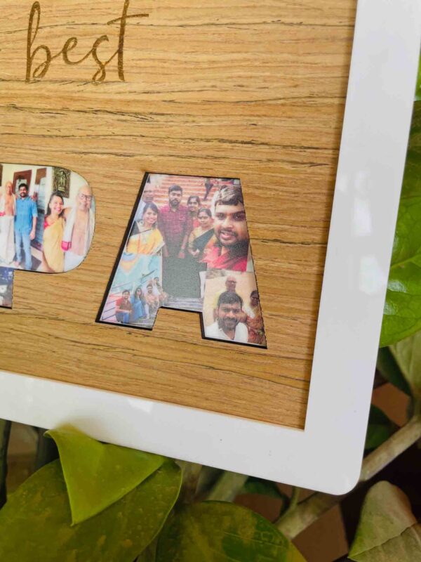 IMG_2740 Wood photo clipping frame - Bubbly Decors