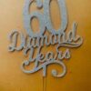 IMG_2854 Diamond years cake topper - Bubbly Decors