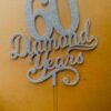 IMG_2855 Diamond years cake topper - Bubbly Decors