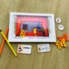 IMG_2999-pichi Photo frame with Scribble names - Bubbly Decors