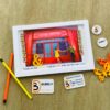 IMG_3003-pichi Photo frame with Scribble names - Bubbly Decors