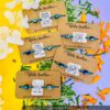 Alphabets magnets Rakhi Combo Hamper - Bubbly Decors
