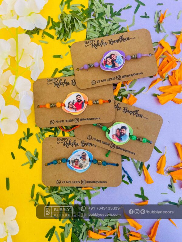 Rakhi combo Name Board for Brother - Bubbly Decors