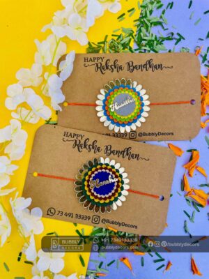 IMG_3125_1 Rakhi combo Name Board for Brother - Bubbly Decors