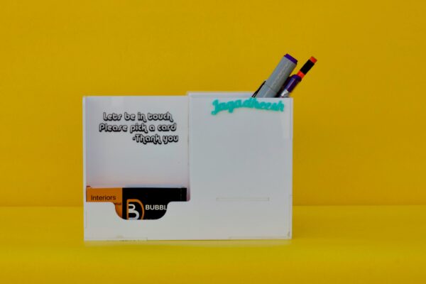 IMG_3131 Desk organizer with Mobile stand - Bubbly Decors