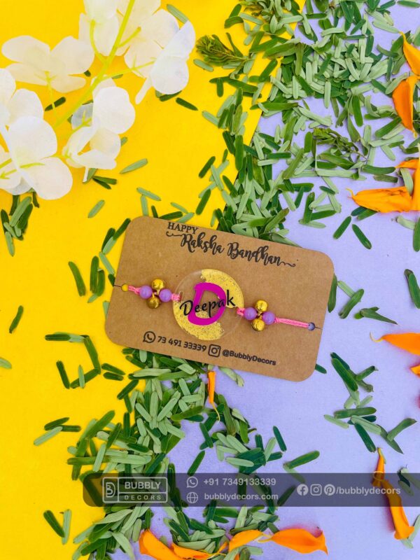 IMG_3135_1 Designer Painted Rakhi - Bubbly Decors