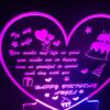 IMG_3153-pichi Light glow stand Heart shaped - Bubbly Decors